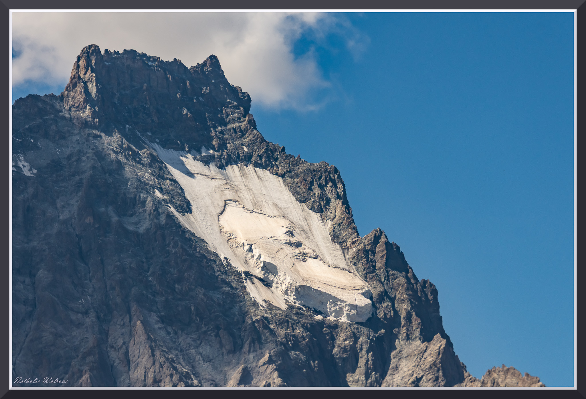 Sur le chemin vers le glacier blanc